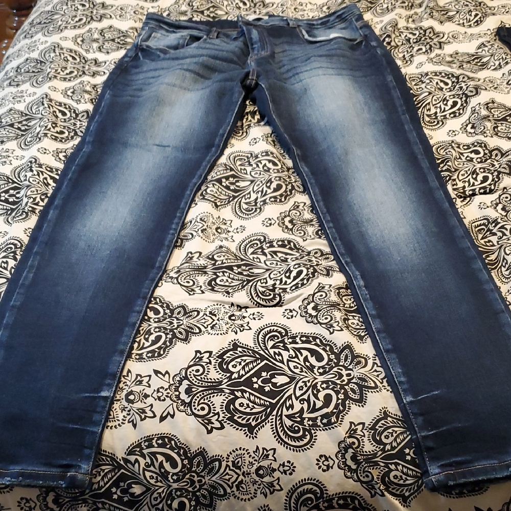 KanCan Women's Blue Skinny Jeans. Worn Once, Excellent Condition.